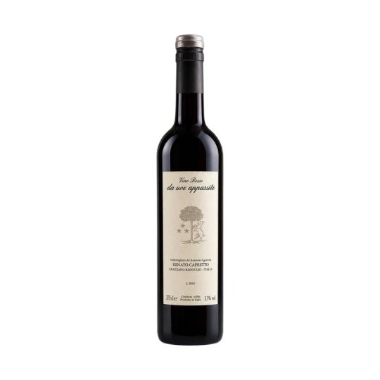 Renato Capretto - Vino Rosso da Uve Appassite 2010 0,375 lt. MEZZA BOTTIGLIA - Enoteca Bevi Bene